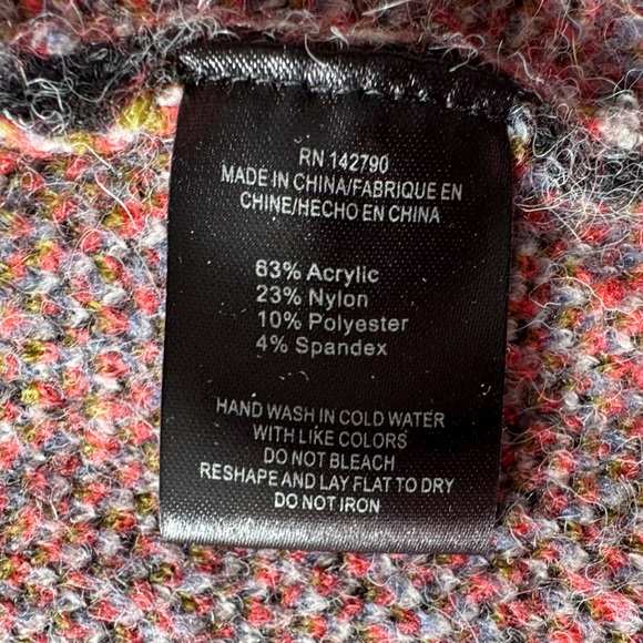 Vertigo Paris Floral Knit Longline Cardigan | SMALL - Picture 10 of 11